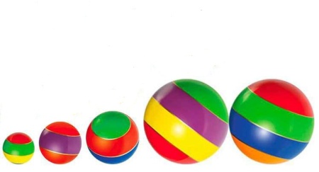 Купить Мячи резиновые (комплект из 5 мячей различного диаметра) в Обнинске 